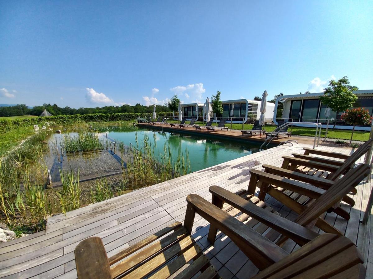Glamping Maleric With Natural Pool Dragatus Exterior photo
