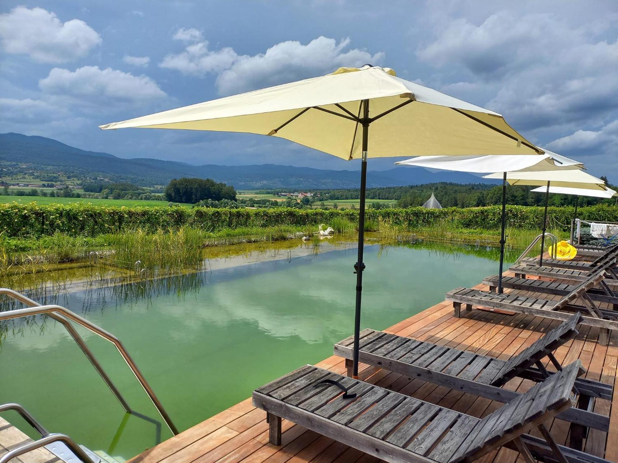 Glamping Maleric With Natural Pool Dragatus Exterior photo